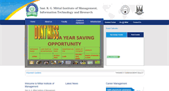 Desktop Screenshot of mittalinstitute.com