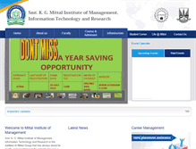 Tablet Screenshot of mittalinstitute.com